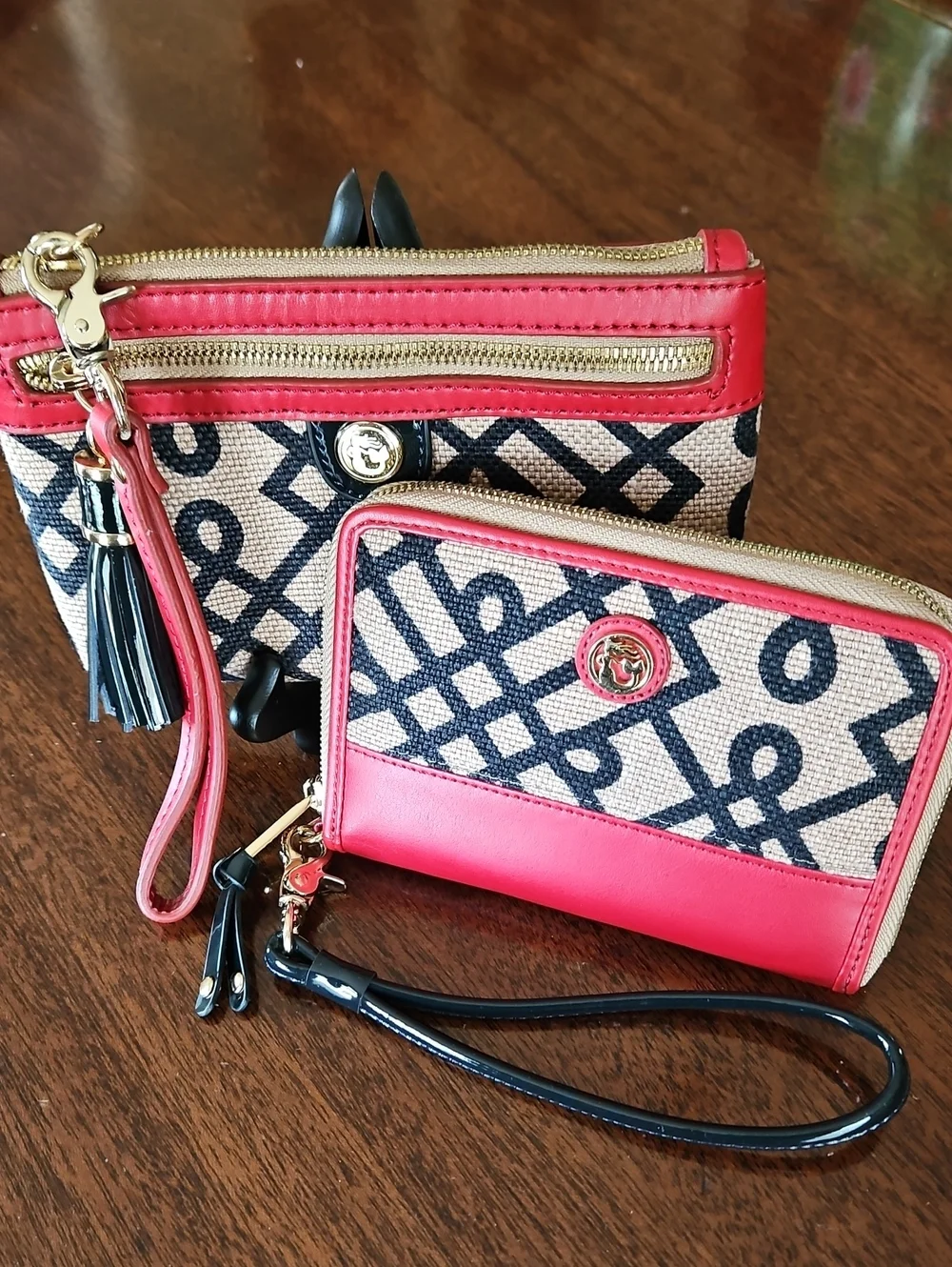 Spartina 449 '1715 Low Country Reign' Wristlet Clutch & Wallet Set